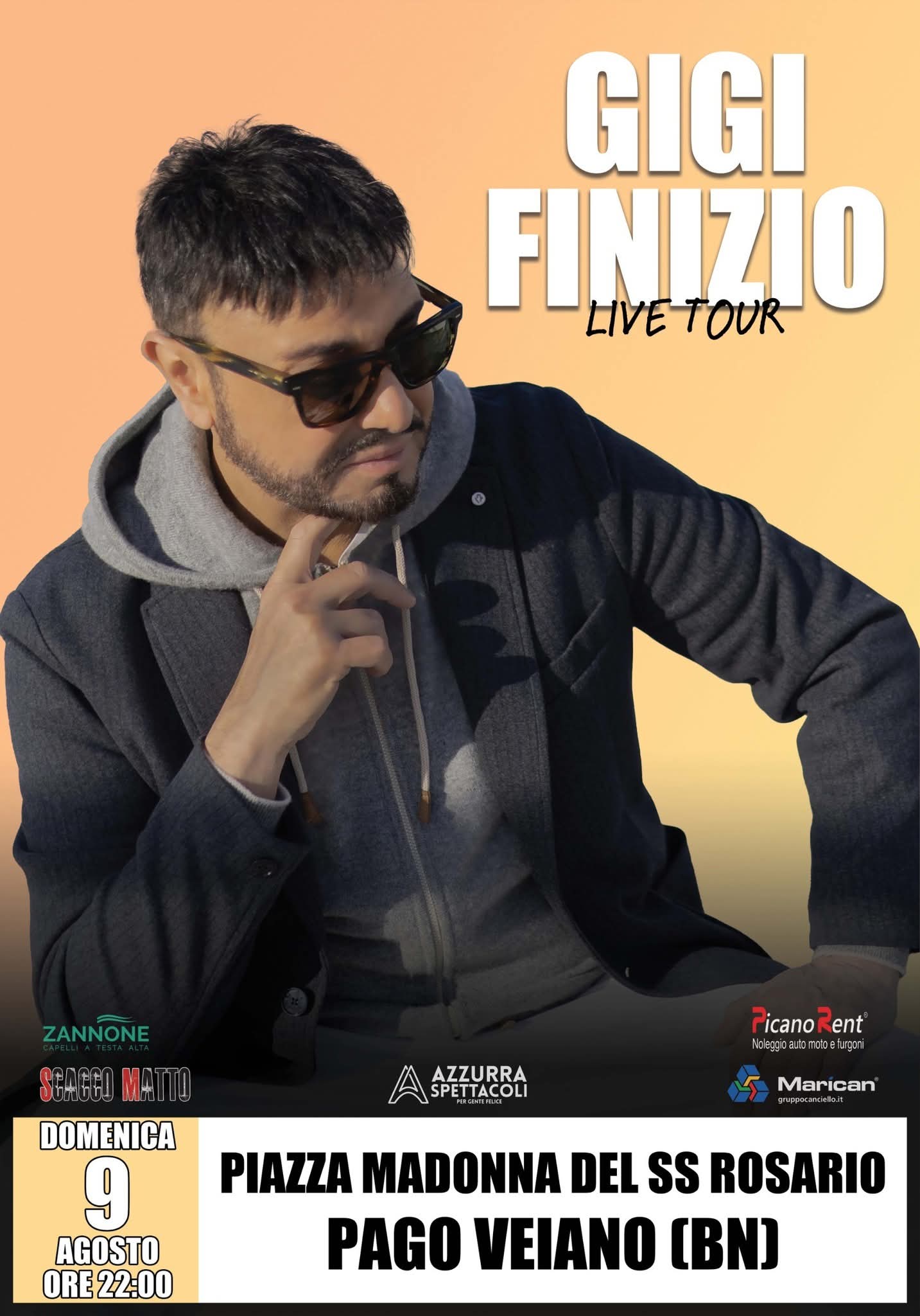 Gigi Finizio a Pago Veiano