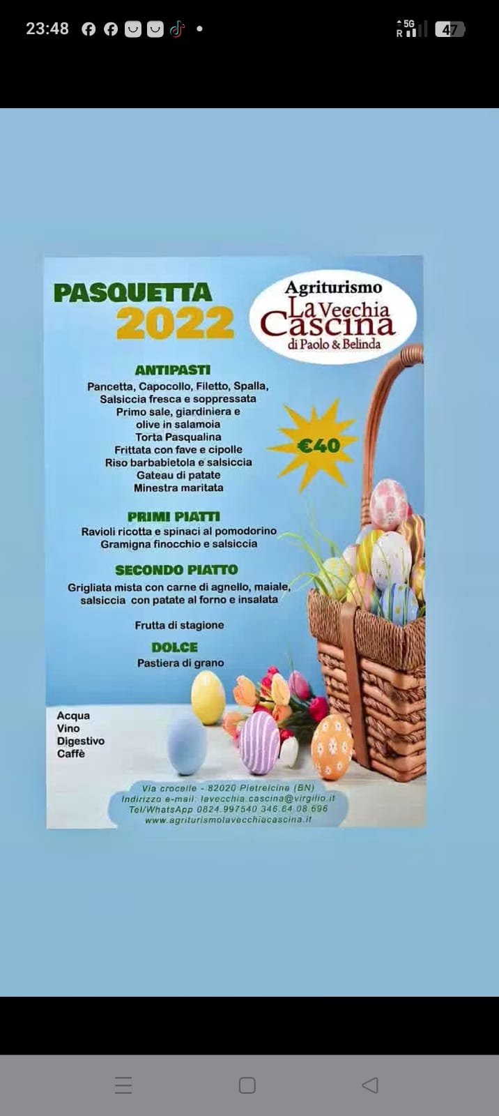 Locandina evento